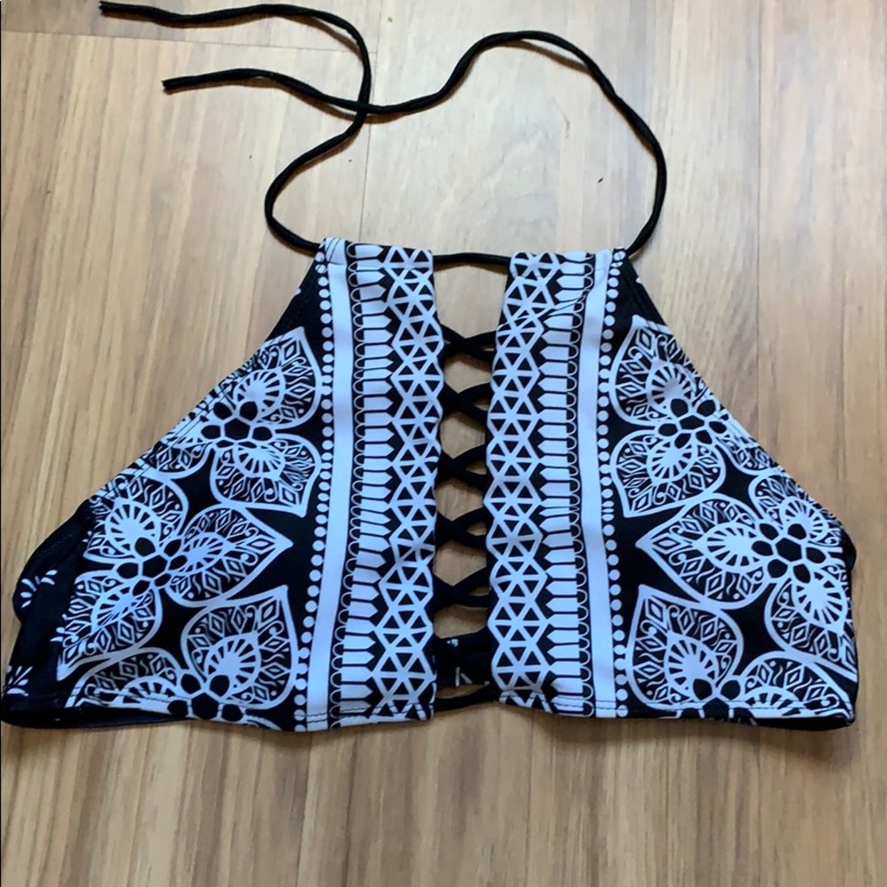 High Neck Bikini Top